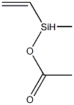 Ethenylmethylsilanol acetate Struktur