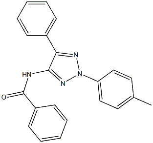 N-[2-(4-Methylphenyl)-5-phenyl-2H-1,2,3-triazol-4-yl]benzamide Struktur