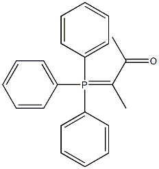 3-(Triphenylphosphoranylidene)-2-butanone Struktur