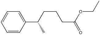 [S,(+)]-5-Phenylhexanoic acid ethyl ester Struktur