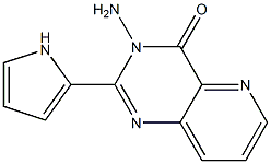 3-Amino-2-(1H-pyrrol-2-yl)pyrido[3,2-d]pyrimidin-4(3H)-one Struktur