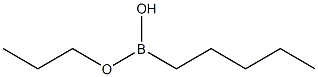 Pentylboronic acid propyl ester Struktur