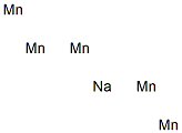 Pentamanganese sodium Struktur