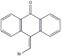 10-Bromomethyleneanthracen-9(10H)-one Struktur