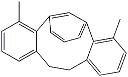 6,6''-Dimethyl-2,2''-ethano-1,1':3',1''-terbenzene Struktur