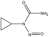 1-Cyclopropyl-N-nitrosourea Struktur