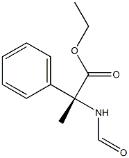 (-)-N-Formyl-2-phenyl-L-alanine ethyl ester Struktur