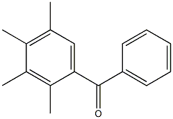 2,3,4,5-Tetramethylbenzophenone Struktur