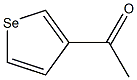 3-Acetylselenophene Struktur