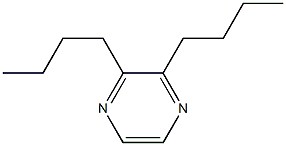 2,3-Dibutylpyrazine Struktur