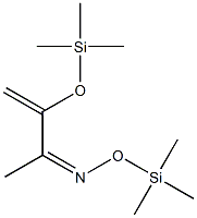 3-(Trimethylsilyloxy)-3-butene-2-one O-(trimethylsilyl)oxime Struktur