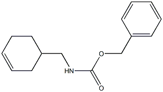 N-(3-Cyclohexenylmethyl)carbamic acid benzyl ester Struktur