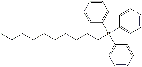 Triphenyldecylphosphonium Struktur