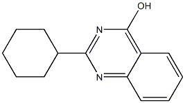 2-Cyclohexylquinazoline-4-ol Struktur