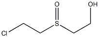 2-[(2-Chloroethyl)sulfinyl]ethanol Struktur