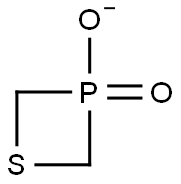 3-Oxo-1,3-thiaphosphetane-3-olate Struktur