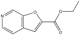 Furo[2,3-c]pyridine-2-carboxylic acid ethyl ester Struktur