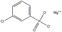 3-Chlorophenylphosphonic acid magnesium salt Struktur