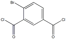 4-Bromo-1,3-benzenedicarboxylic acid dichloride Struktur