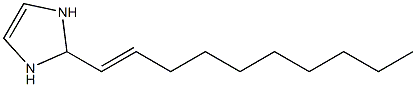 2-(1-Decenyl)-4-imidazoline Struktur