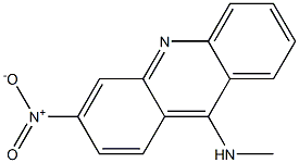 N-(3-Nitroacridin-9-yl)methanamine Struktur