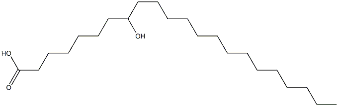 8-Hydroxydocosanoic acid Struktur