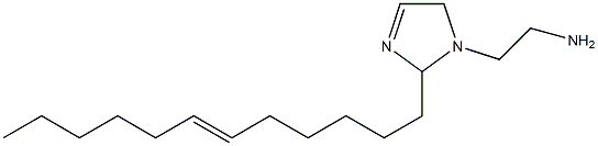 1-(2-Aminoethyl)-2-(6-dodecenyl)-3-imidazoline Struktur