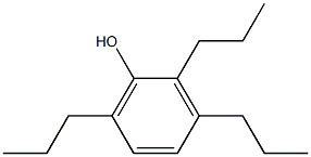 2,3,6-Tripropylphenol Struktur