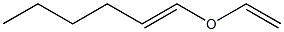 Ethenyl 1-hexenyl ether Struktur