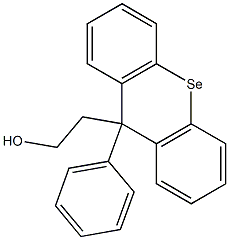 9-(2-Hydroxyethyl)-9-phenyl-9H-selenoxanthene Struktur