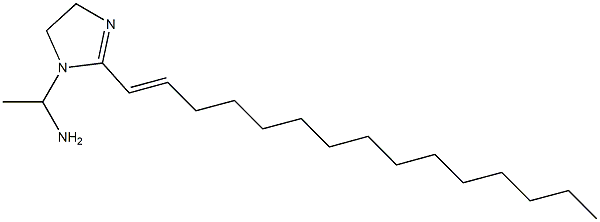 1-(1-Aminoethyl)-2-(1-pentadecenyl)-2-imidazoline Struktur