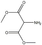 2-Aminomalonic acid dimethyl ester Struktur