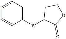 4,5-Dihydro-3-phenylthio-2(3H)-furanone Struktur