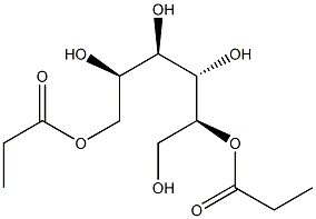 D-Glucitol 2,6-dipropionate Struktur