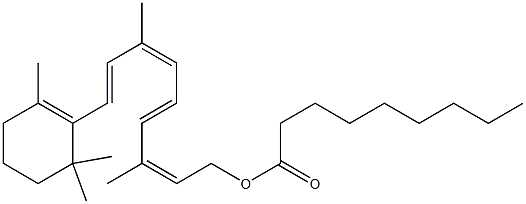 Retinol nonanoate Struktur