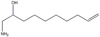 1-Amino-9-decen-2-ol Struktur