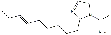 1-(1-Aminoethyl)-2-(6-nonenyl)-3-imidazoline Struktur