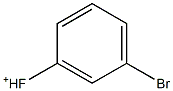 1-Bromo-3-fluorobenzenium Struktur