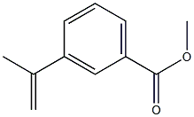 3-Isopropenylbenzoic acid methyl ester Struktur