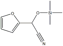 (Trimethylsilyloxy)(2-furyl)acetonitrile Struktur