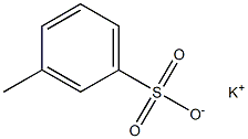 m-Toluenesulfonic acid potassium salt Struktur