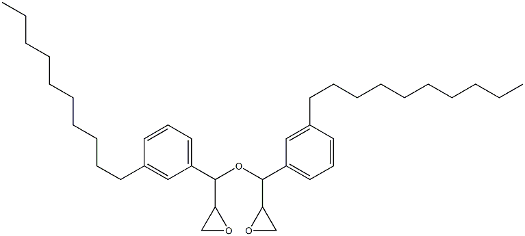 3-Decylphenylglycidyl ether Struktur