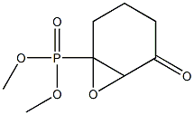 (5-Oxo-7-oxabicyclo[4.1.0]heptan-1-yl)phosphonic acid dimethyl ester Struktur