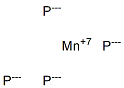 Monomanganese tetraphosphide Struktur