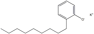 Potassium 2-nonylphenolate Struktur