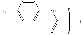 4-(Trifluoroacetylamino)phenol Struktur