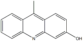 9-Methyl-3-hydroxyacridine Struktur