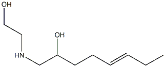 1-[(2-Hydroxyethyl)amino]-5-octen-2-ol Struktur