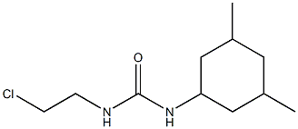 1-(2-Chloroethyl)-3-(3,5-dimethylcyclohexyl)urea Struktur