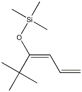 (E)-1-tert-Butyl-1-(trimethylsiloxy)-1,3-butadiene Struktur